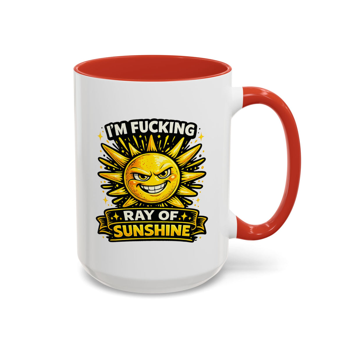 Funny Ray of Sunshine Mug, Sarcastic Sunshine Coffee Cup, Grumpy Personality Gift, Funny Coworker Mug, Humor Coffee Lover Gift