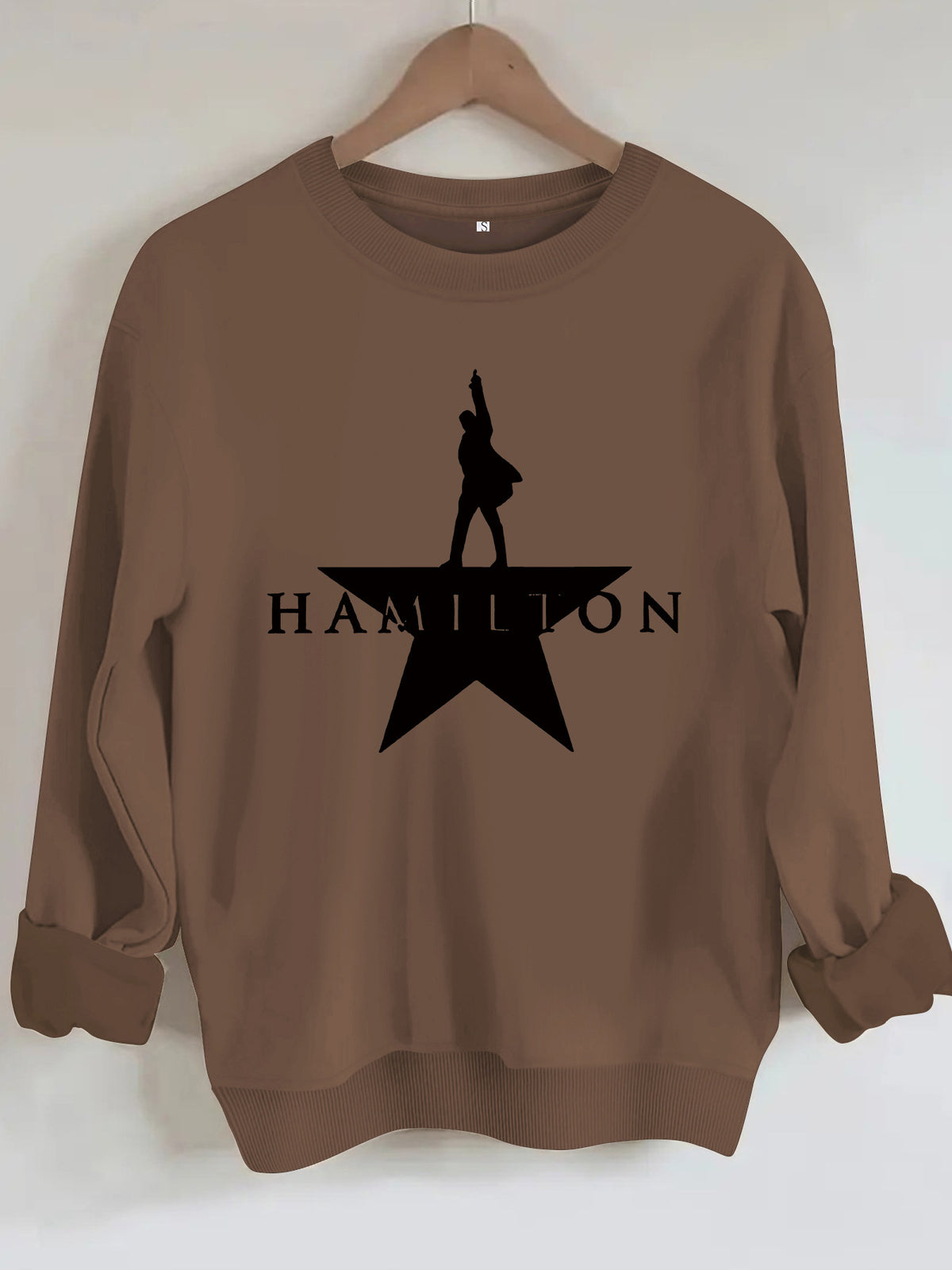 Long sleeved fleece hoodie