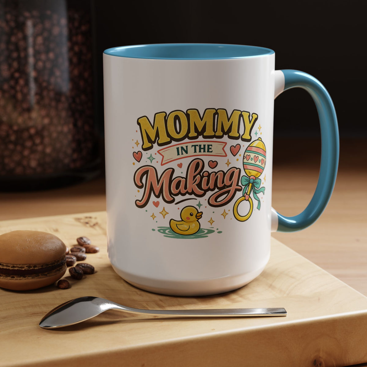 Mommy In The Making Mug, Pregnancy Announcement Coffee Mug, Expecting Mom Gift, First Time Mom Cup, Baby Shower Gift for Mom