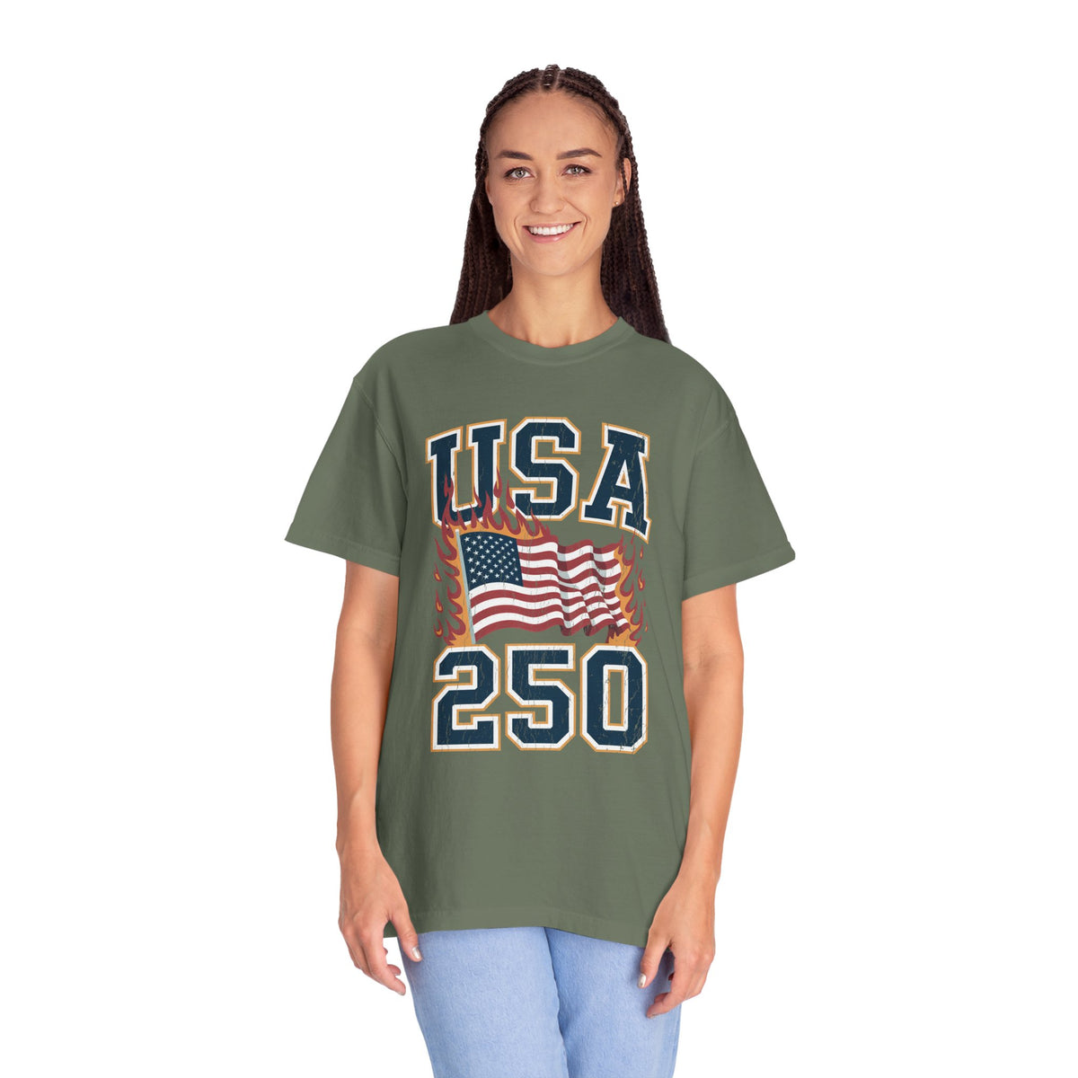 USA 250 Shirt, America 250th Anniversary T Shirt, Patriotic American Flag Tee, 1776 2026 Shirt, Fourth of July Gift, USA Birthday Tee