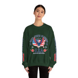United We Stand Sweatshirt, American Eagle USA Pullover, Patriotic Flag Top, Vintage Americana Clothing, Fourth of July Gift for Women