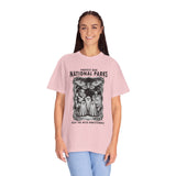 National Parks Gothic Comfort Colors Shirt, Protect Our National Parks Graphic Tee, Cryptid Nature Lover Shirt, Spooky Outdoor Apparel