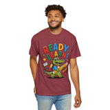 Ready to Learn Alligator T-Shirt, Colorful Back to School Tee, Cute Student Gift, Preschool Teacher Outfit, Classroom Graphic Shirt