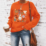 Round neck sweatshirt sports sweatshirt