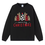 Christmas sweatshirt Christmas ladies loose fitting pullover