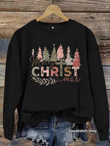 Christmas printed hoodie for women