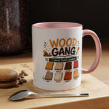 Woodworker Coffee Mug, Wood Gang Carpenter Mug, Funny Woodworking Gift, I Speak Fluent Sawdust Cup for Carpenter and Woodworker