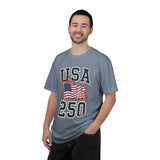 USA 250 Shirt, America 250th Anniversary T Shirt, Patriotic American Flag Tee, 1776 2026 Shirt, Fourth of July Gift, USA Birthday Tee