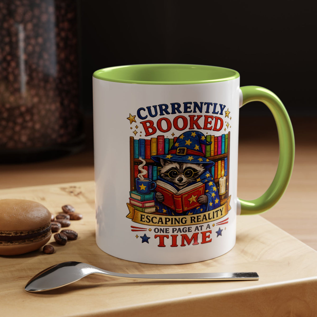 Currently Booked Reading Mug, Book Lover Coffee Mug, Funny Bookworm Gift, Reader Mug for Book Lovers, Cozy Literary Cup