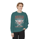 American Veteran Heritage Sweatshirt, Freedom Defenders Crewneck, Patriotic Eagle Gift, Veterans Day or Military Retirement Pullover