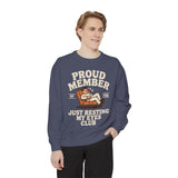 Funny Just Resting My Eyes Club Comfort Colors Sweatshirt, Tired Parent Crewneck, Sleep Lover Gift, Introvert Humor Pullover