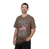 USA 250 Shirt, America 250th Anniversary T Shirt, Patriotic American Flag Tee, 1776 2026 Shirt, Fourth of July Gift, USA Birthday Tee