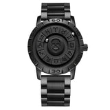 Skull Head Men's Multi-Functional Waterproof Quartz Watch