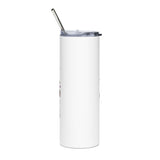 Chocolate Lover Skinny Tumbler with Straw, Just a Girl Who Loves Chocolate, Cute Sweet Treat Tumbler, Dessert Lover Gift for Her, Coffee Cup