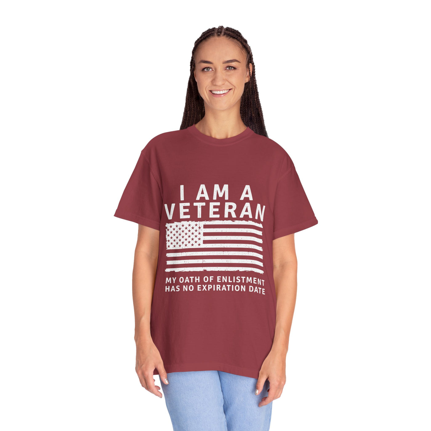 I Am a Veteran Shirt, My Oath Has No Expiration Date T-Shirt, Patriotic Military Gift, Veterans Day Tee for Retired Service Member
