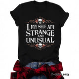 Halloween T-shirt Skull Pattern