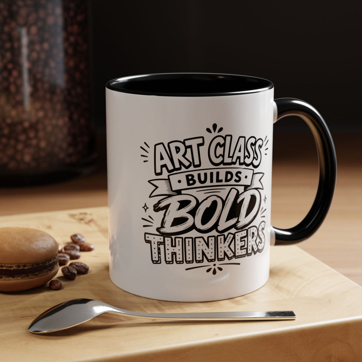 Art Teacher Mug, Art Class Builds Bold Thinkers Coffee Cup, Creative Educator Appreciation Gift, End of School Present from Student