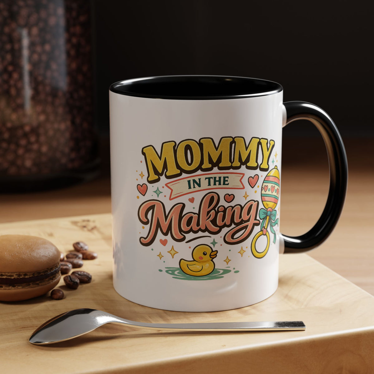 Mommy In The Making Mug, Pregnancy Announcement Coffee Mug, Expecting Mom Gift, First Time Mom Cup, Baby Shower Gift for Mom
