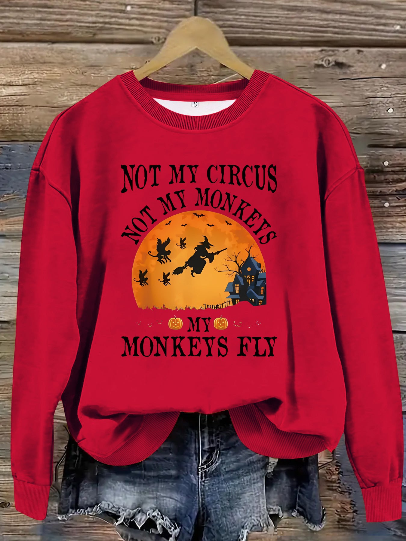 Printed pullover sweatshirt sweatshirt