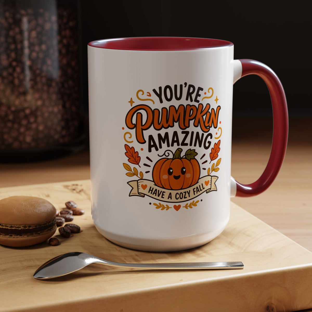 Youre Pumpkin Amazing Mug, Cute Fall Appreciation Coffee Cup, Cozy Autumn Gift for Friend, Teacher, Coworker or Pumpkin Lover