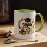 Personalized Graduation Mug for Her, Brave Mind Bright Future Coffee Cup, Custom Name Gift for Daughter, College or High School Graduate