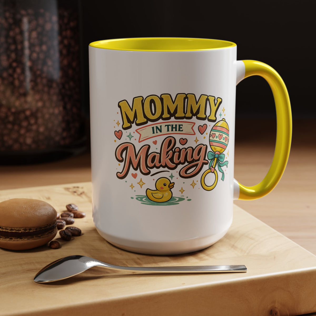 Mommy In The Making Mug, Pregnancy Announcement Coffee Mug, Expecting Mom Gift, First Time Mom Cup, Baby Shower Gift for Mom