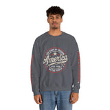 America 250 Sweatshirt, We The People Pullover, 1776 2026 USA Anniversary Top, Patriotic American Heritage Gift, Vintage Americana