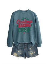 Ladies' Christmas baking crew sweatshirt