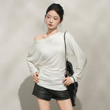 Long Sleeve Sun Protection T-Shirt Blouse for Women Lightweight Top
