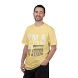 I'm a Veteran Not a Sucker or Loser Shirt, Bold Military T-Shirt, Patriotic Gift for Veteran, Veterans Day Tee, Retired Soldier Apparel
