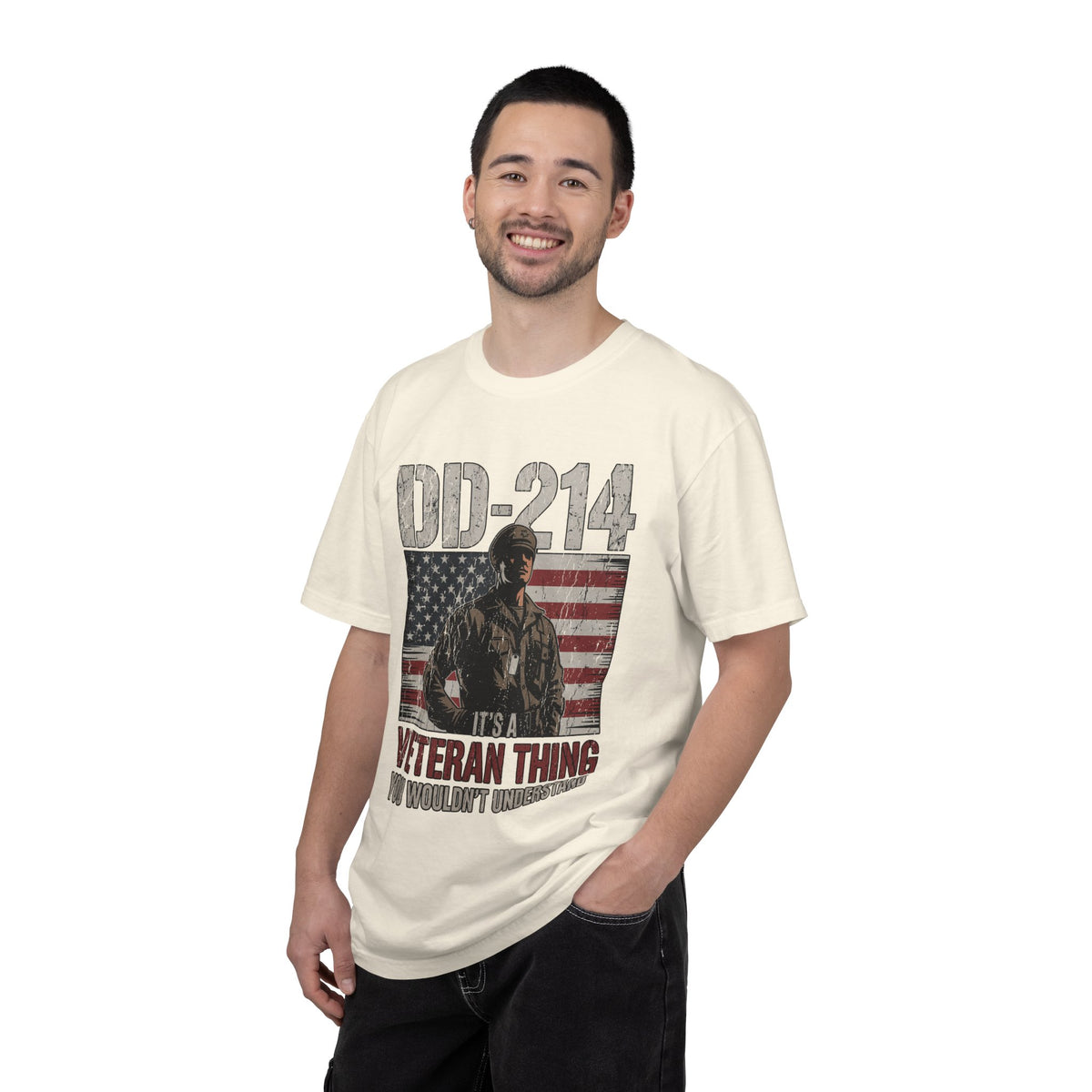 DD-214 Veteran Shirt, It's a Veteran Thing T Shirt, Military Veteran Gift, US Army Shirt, Patriotic American Flag Tee, Veteran Pride Top
