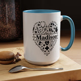 Personalized Nurse Coffee Mug, Custom Nurse Name Gift, RN Appreciation Mug, Nursing Graduation Gift, Healthcare Worker Coffee Cup