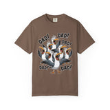 Funny Dad Life Comfort Colors Shirt, Dad Dad Dad Seagull Tee, Fatherhood Humor Graphic Shirt, Father's Day Gift for Dad