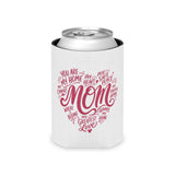 Mom Can Cooler, Wine Can Holder for Mom, Mothers Day Gift, Mom Drink Sleeve, Sentimental Gift for Mama, Cute Beverage Holder for Women