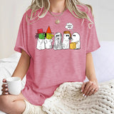 Halloween Short sleeved Women's T-shirt