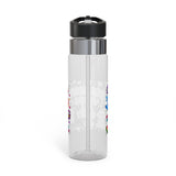 Kids Water Bottle, Colorful Squishy Vibes Drink Bottle, Cute School Water Bottle, Kawaii Gift for Kids, Back to School Gift