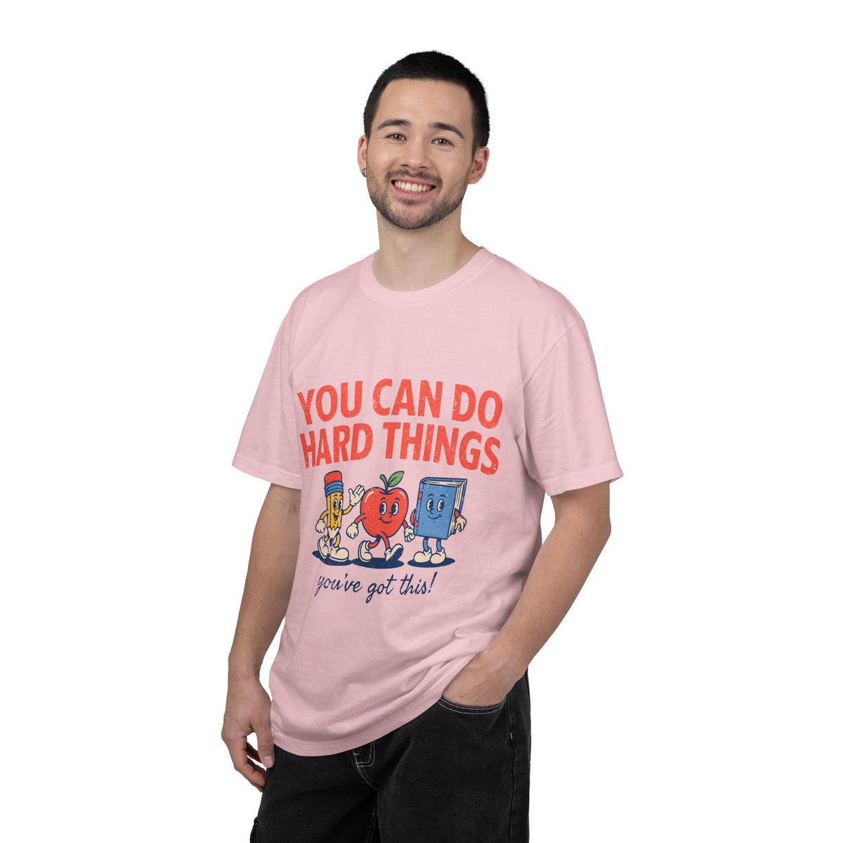 You Can Do Hard Things Teacher Shirt, Motivational Classroom Comfort Colors Tee, School Counselor Gift, Positive Educator Shirt