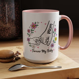 Forever My Baby Mug, Mother Daughter Gift, Son Gift From Mom, Pinky Promise Coffee Mug, Family Love Cup, Sentimental Gift