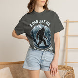 Bigfoot Comfort Shirt, Funny Sasquatch Graphic Tee, A Dad Like Me Is Hard To Find Shirt, Fathers Day Gift for Dad