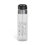 Hockey Water Bottle, Transparent Water Bottle for Hockey Players, Hockey Fan Gift, Sports Bottle for Athletes, Hockey Mom Gift