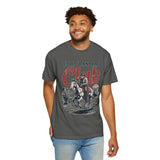 Cool Grandpas Club Shirt with Cowboy Grandpa Riding Horse, Funny Western Grandpa Tee, Rustic Grandfather Gift for Fathers Day