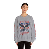 America 250 Sweatshirt 1776 2026, 250th Anniversary USA Pullover, Patriotic Eagle Top, American History Gift, July 4th Outfit