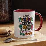 Funny Pickleball Team Mug, Our Pickleball Crew Coffee Mug, Pickleball Player Gift, Cute Sports Mug for Teammates and Friends