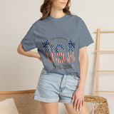 USA 250th Anniversary Comfort Colors Shirt, Patriotic Coquette Bow Tee, America 1776 2026 Graphic Shirt, Fourth of July Gift