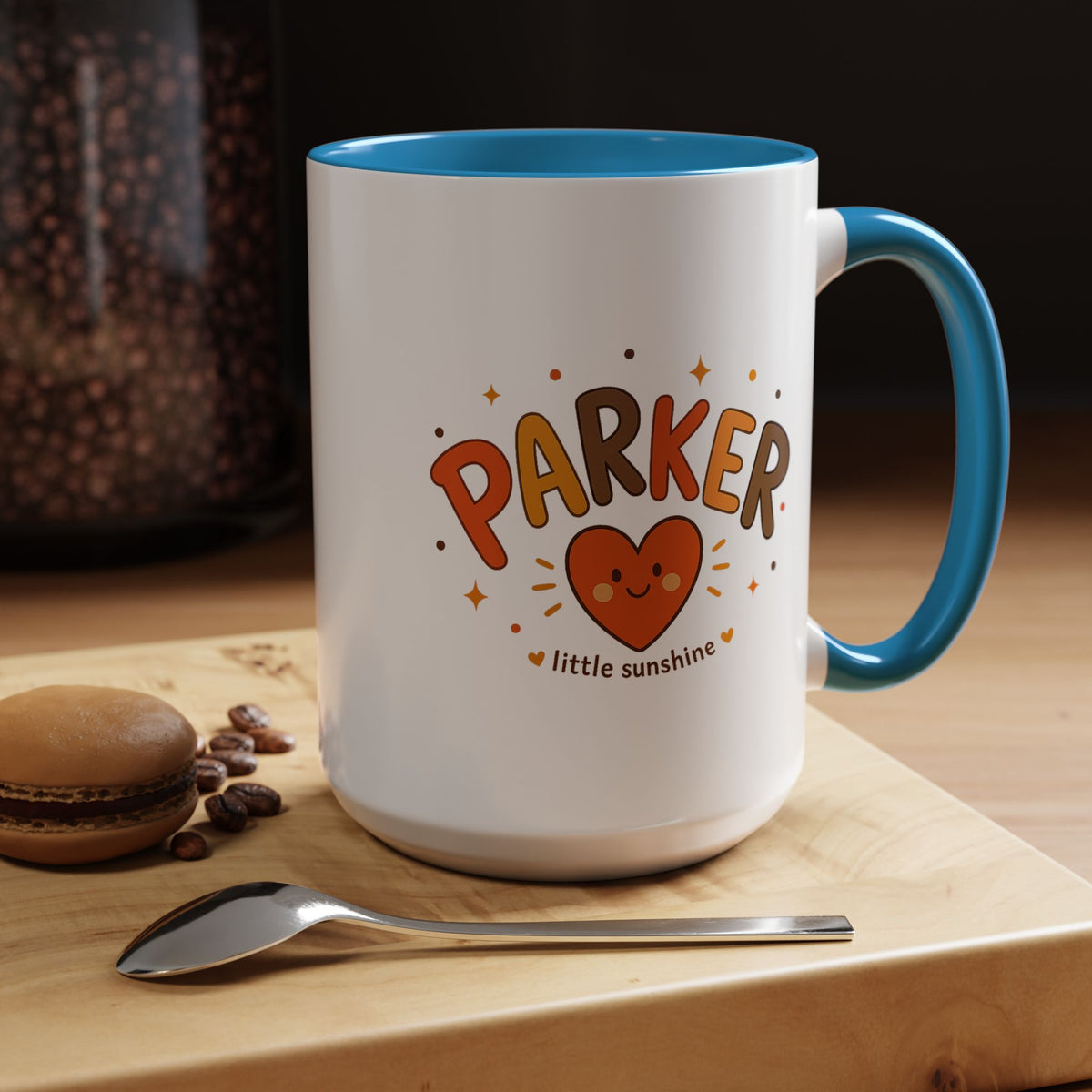 Personalized Family Name Mug, Custom Last Name Coffee Mug, Parker Little Sunshine Gift, Personalized Family Coffee Cup for Parents