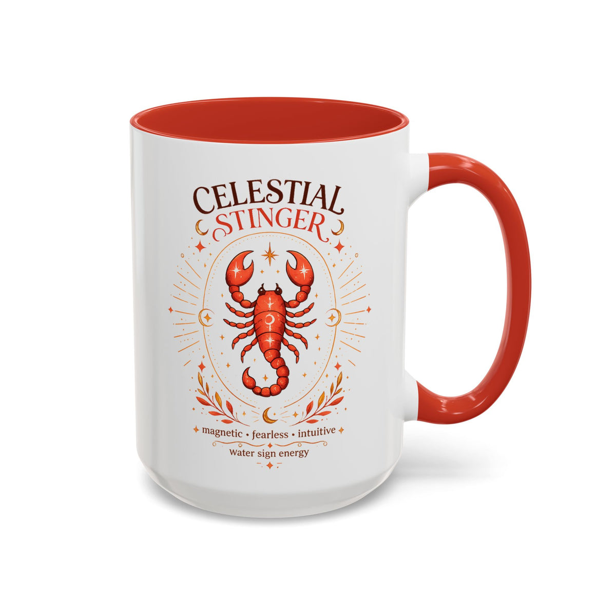 Scorpio Zodiac Coffee Mug, Celestial Stinger Astrology Mug, Water Sign Gift for Scorpio Woman, Horoscope Coffee Cup, Zodiac Lover Gift