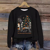 Printed pullover sweatshirt sweatshirt