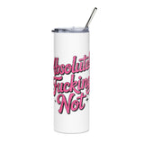 Absolutely Not Skinny Tumbler, Funny Sarcastic Cup, Sassy Gift for Best Friends, Coworkers and Adults with Attitude