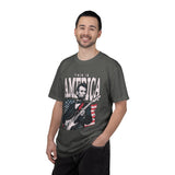 Abraham Lincoln Guitar Shirt, Funny This Is America Graphic, Gift for History Teachers and Music Lovers, Fourth of July Party Outfit