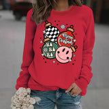 Sweatshirt Christmas themed print